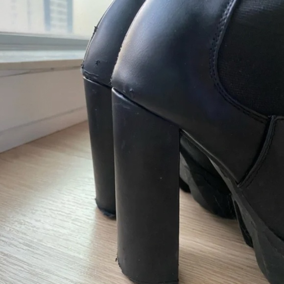 6 inch Platform Heel Boots - Picture 6 of 7